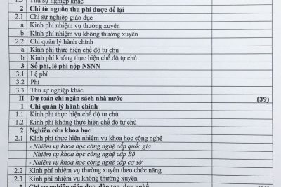 Quyết định về việc công bố công khai cắt giảm, tiết kiệm chi thường xuyên còn lại năm 2021 của trường mầm non Bích Đào